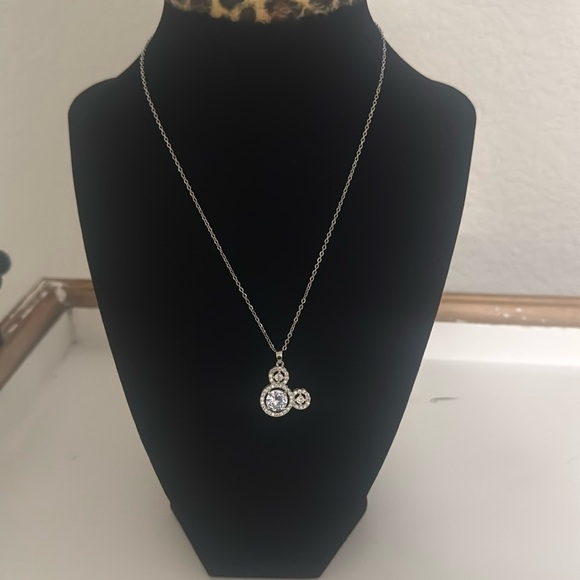 Jewelry - MOUSE Titanium Steel 18K Gold Plated Necklaces SILVER